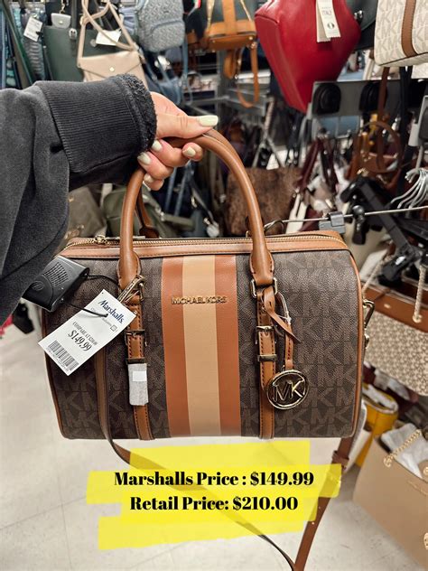 are marshalls michael kors bags real